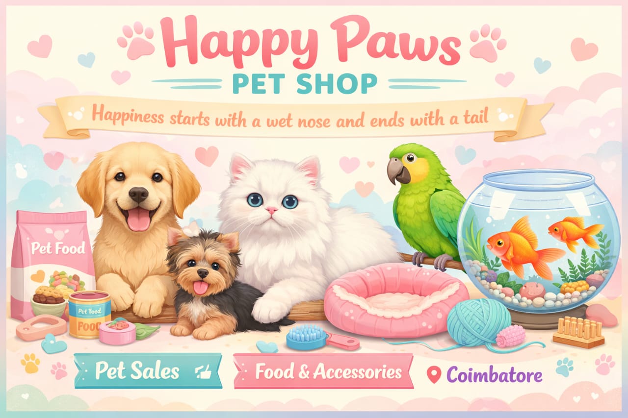 Happy Paws Banner